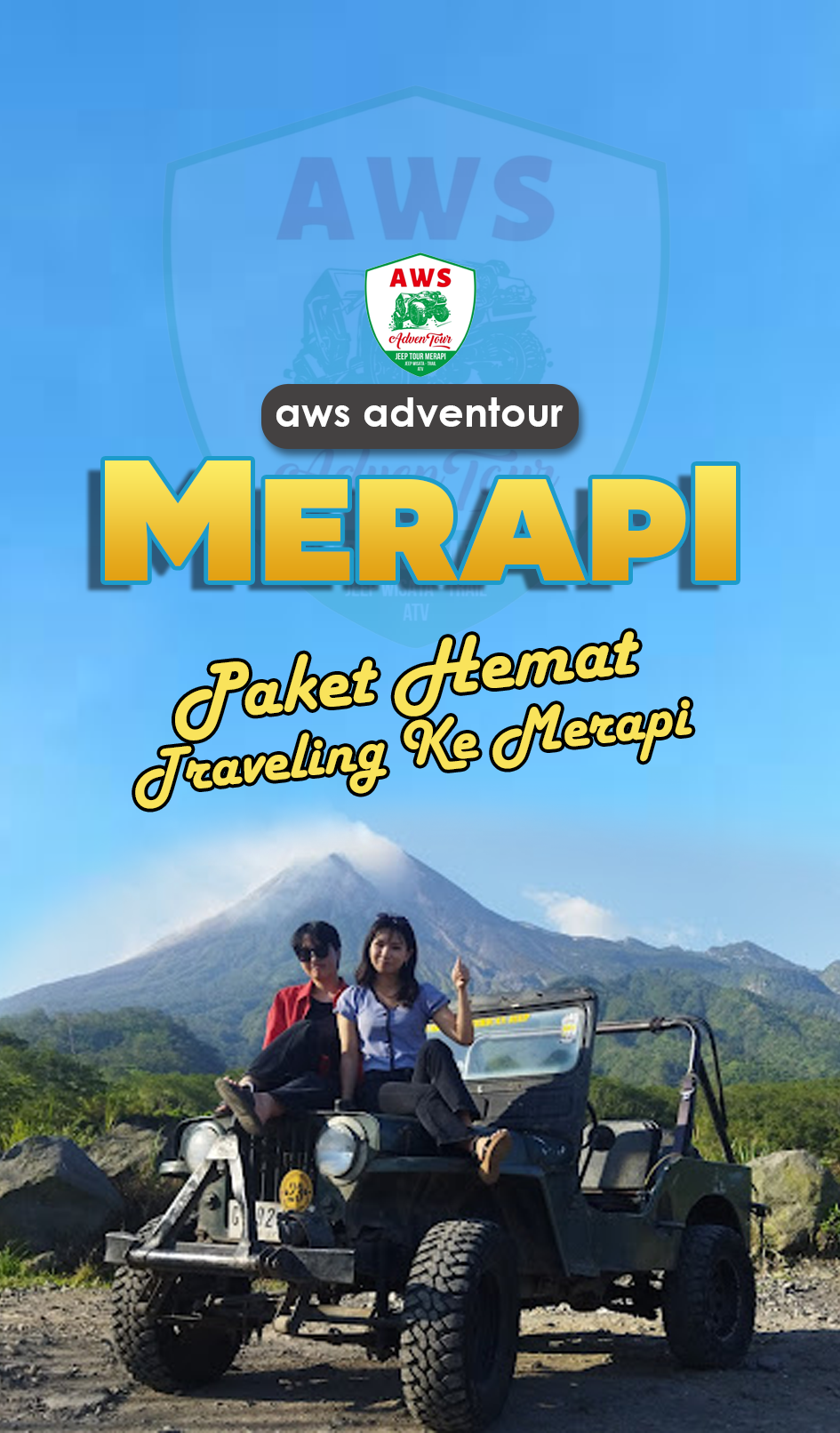 Wisata Jelajah Merapi, Pemandu Wisata Yogyakarta, AWS Adventure